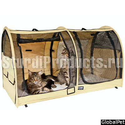 Выставочные клетки-палатки для кошек